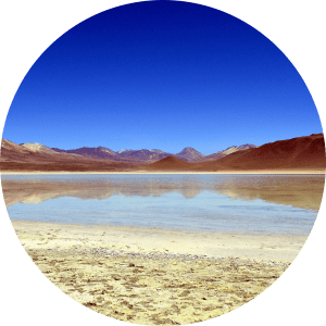 Bolivia in one finger